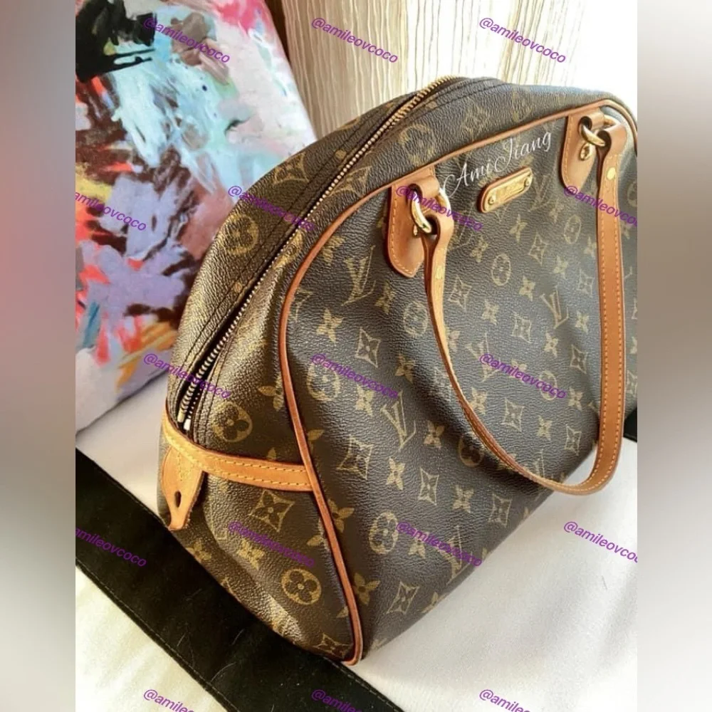 Louis Vuitton 🍎patina leather
